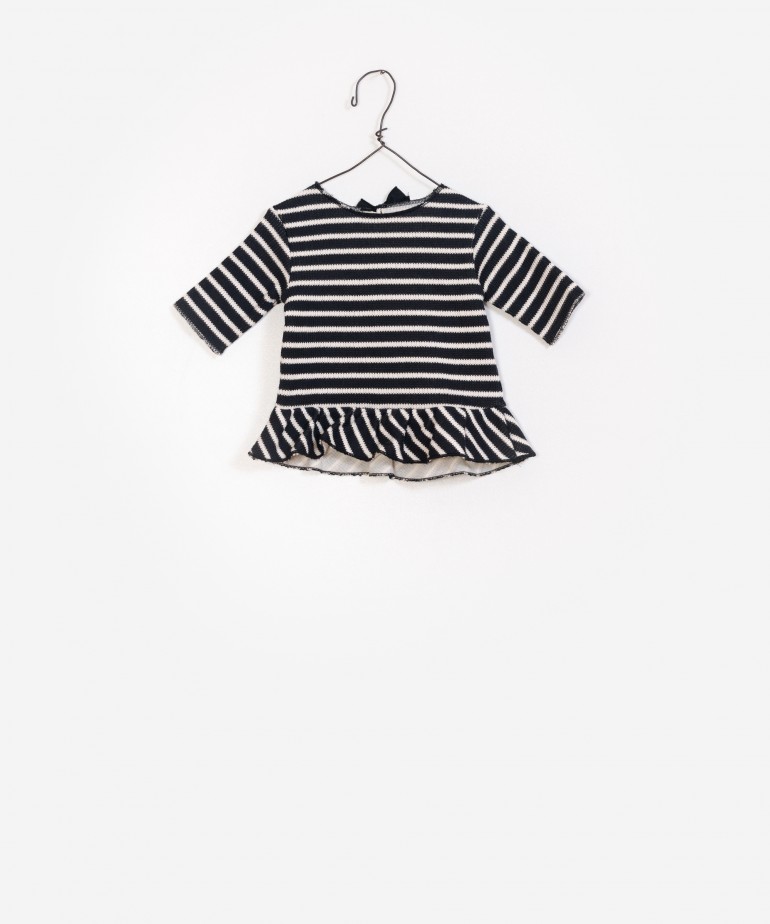 Striped rib Sweat