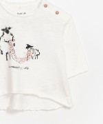 LS T-shirt Jersey Flam� 100% organic cotton