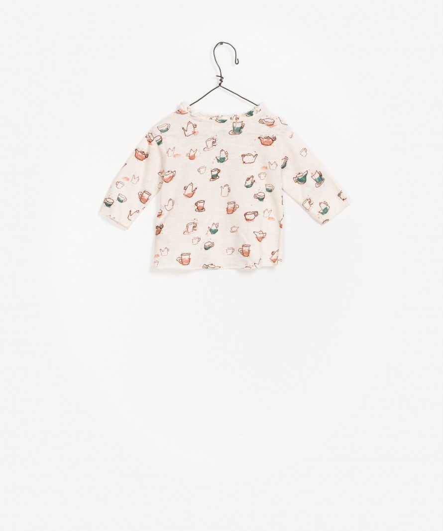 Playera Jersey Flam� Estampada