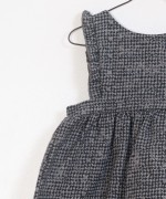 Printed Woven Dungaree Skirt