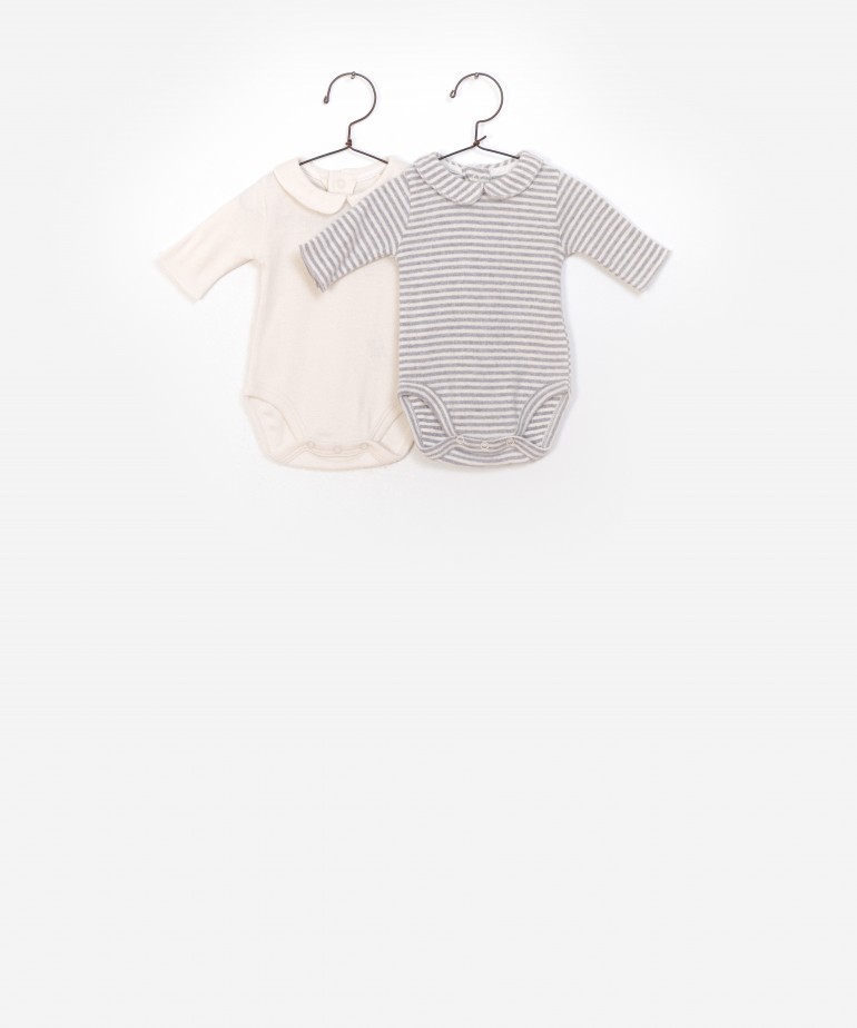 Pack 2 Bodys Rib Flam�