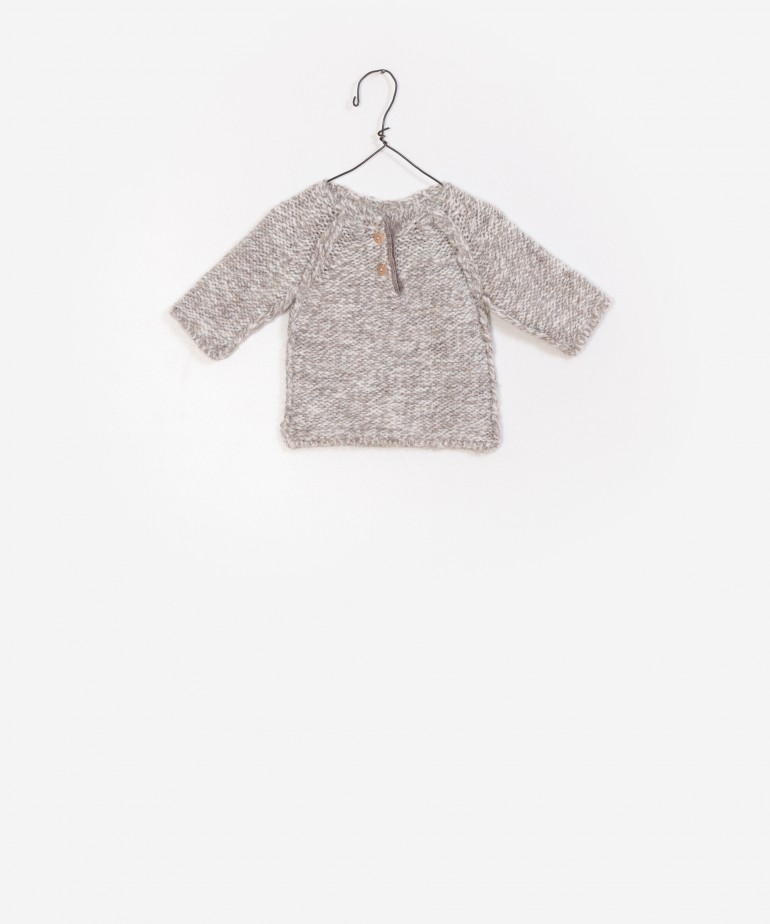 Camisola tricotada grossa