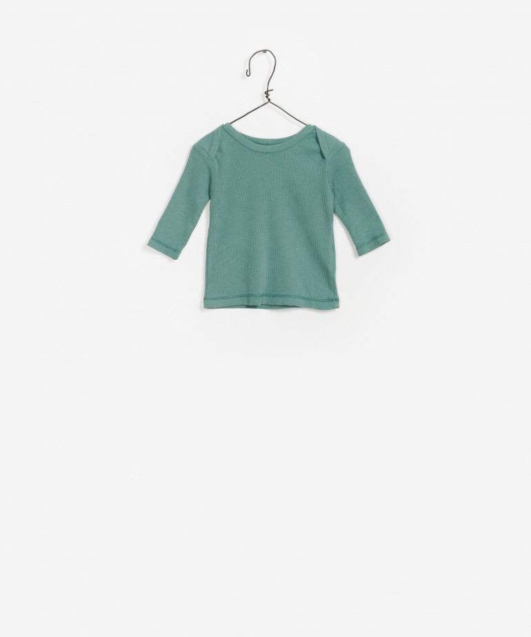 Camisola b�sica Rib