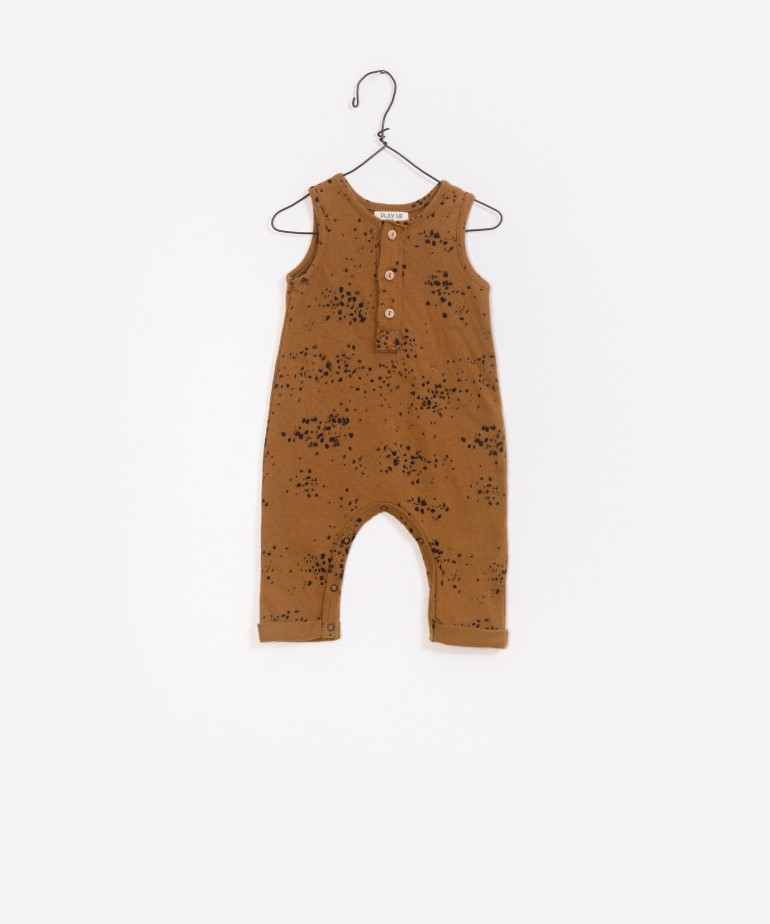 Macac�o Jersey Estampado