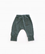 Cal�as de algod�o com cord�o