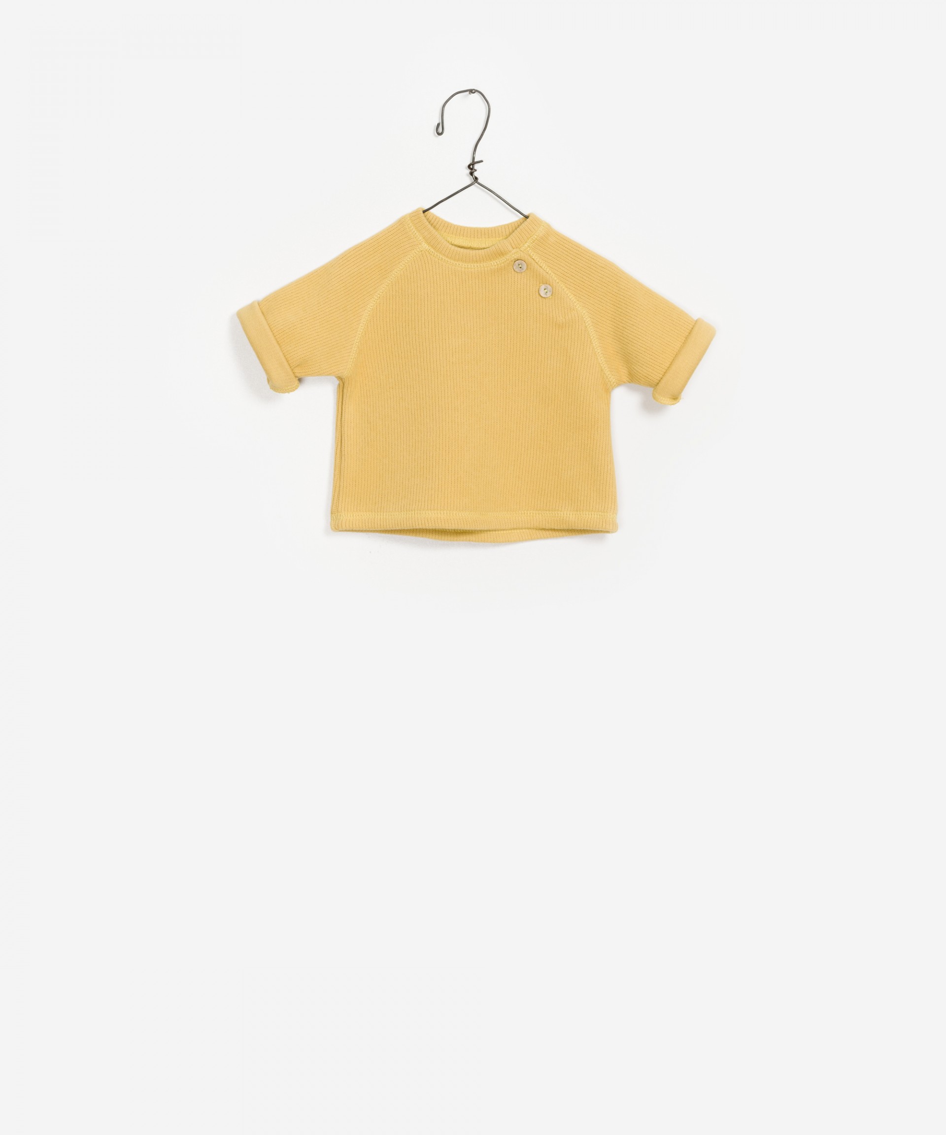 Camisola de malha 100% algod�o org�nico