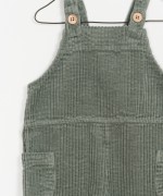 Jardineiras bombazine com peito subido