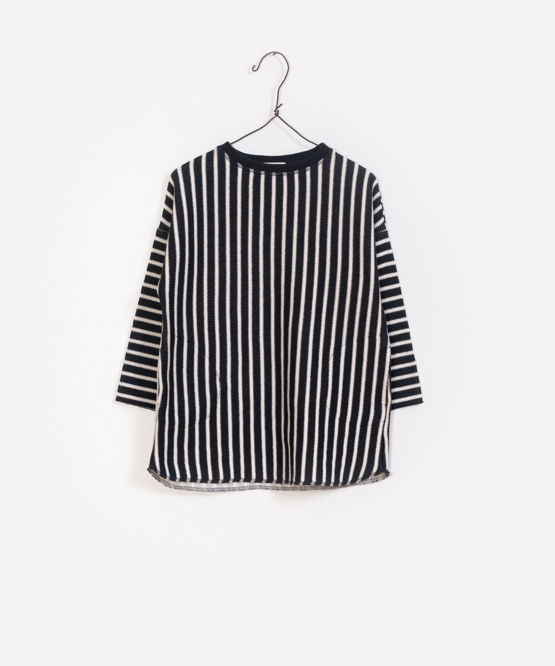 Vestido Dupla Face Riscas