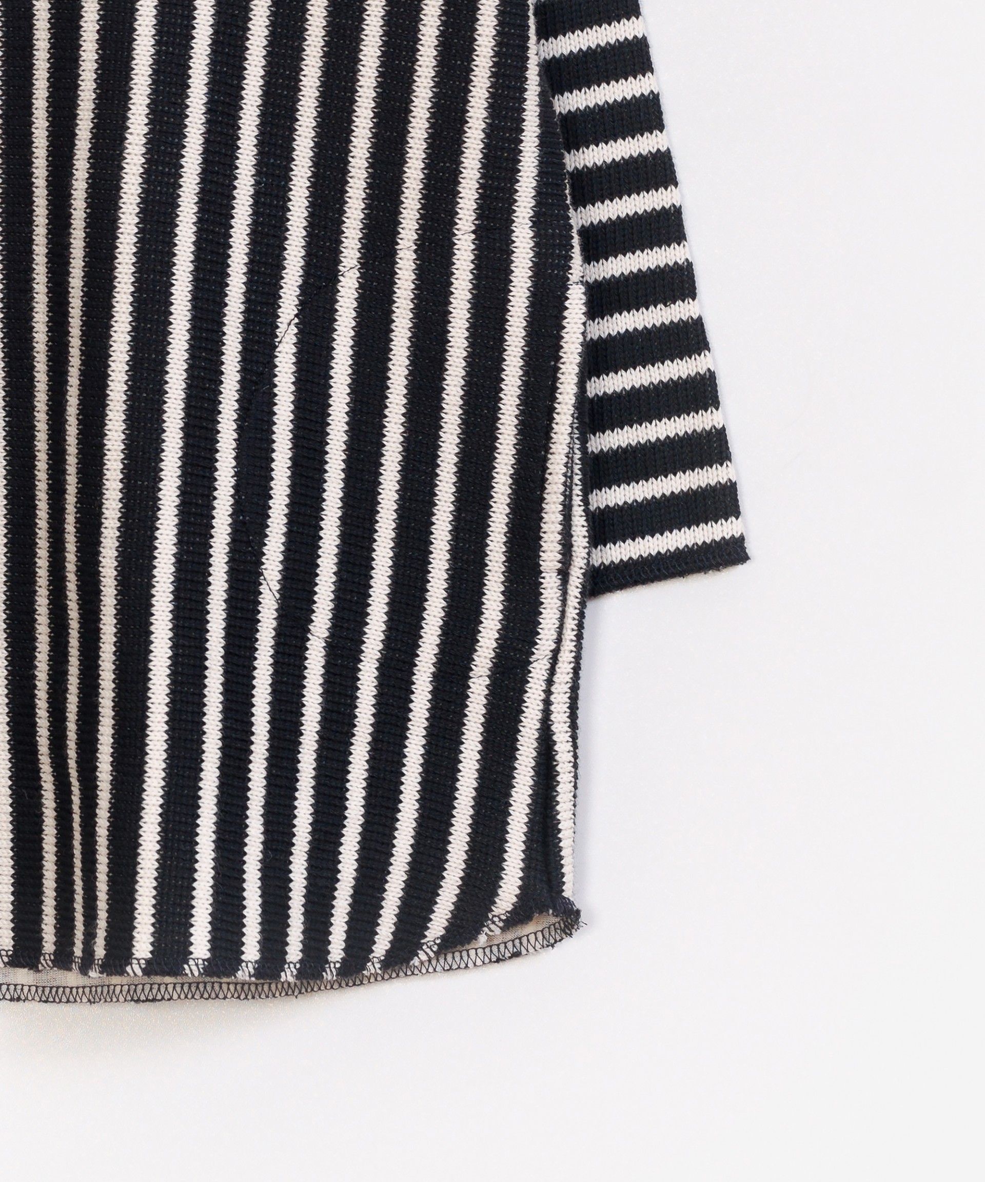 Vestido Dupla Face Riscas