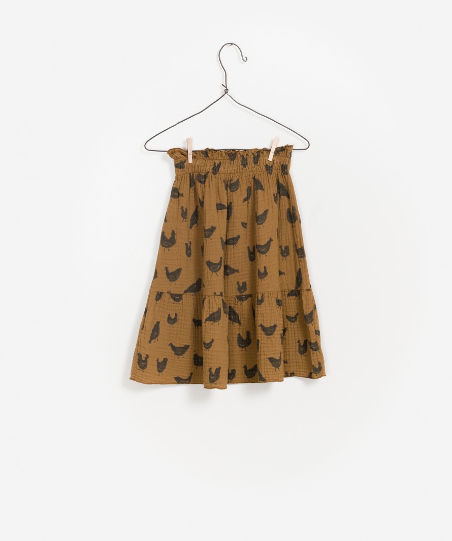 Saia Tecido Estampado