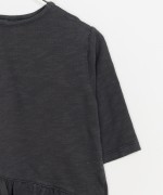 Ruffled Jersey LS T-shirt