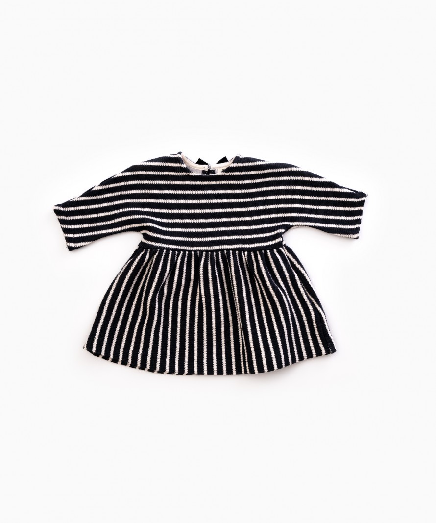 Vestido Doble Cara con Rayas