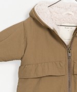 Hooded waterproof parka