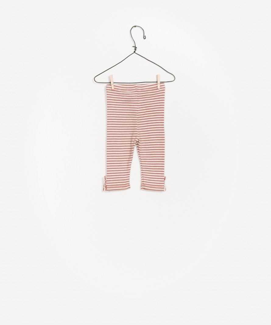 Stripped Rib Legging