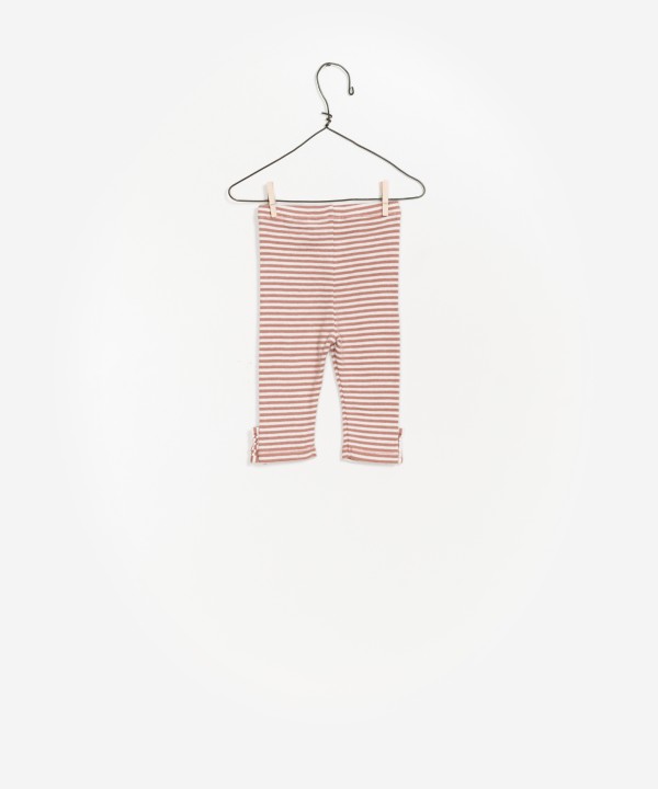 Stripped Rib Legging