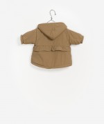 Hooded waterproof parka