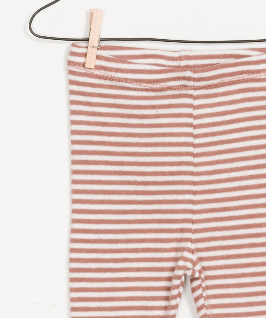 Stripped Rib Legging