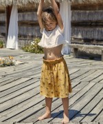 T-shirt curta em algod�o org�nico | Weaving