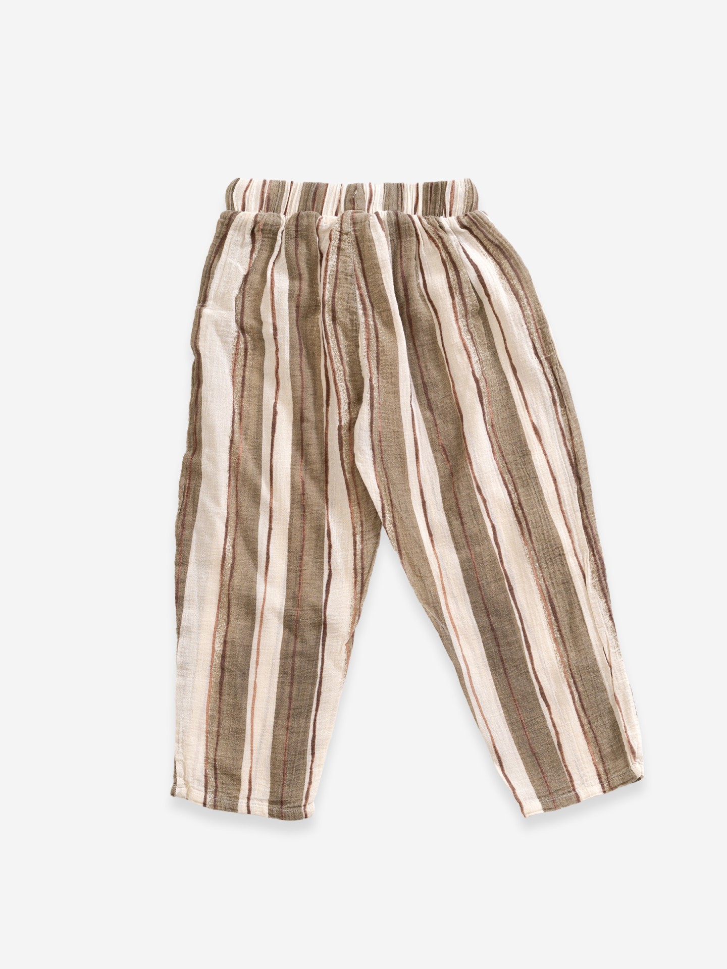 Striped trousers