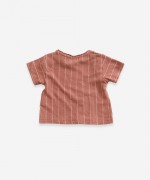 Camiseta a rayas de algod�n org�nico | Weaving