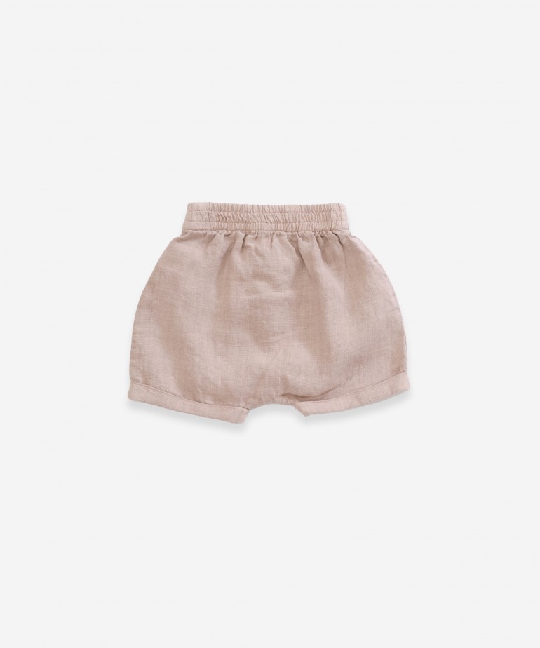 Pantal�n corto de lino