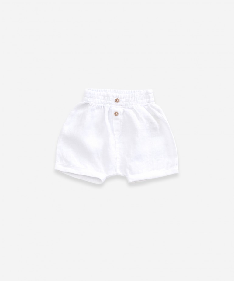 Pantal�n corto de lino