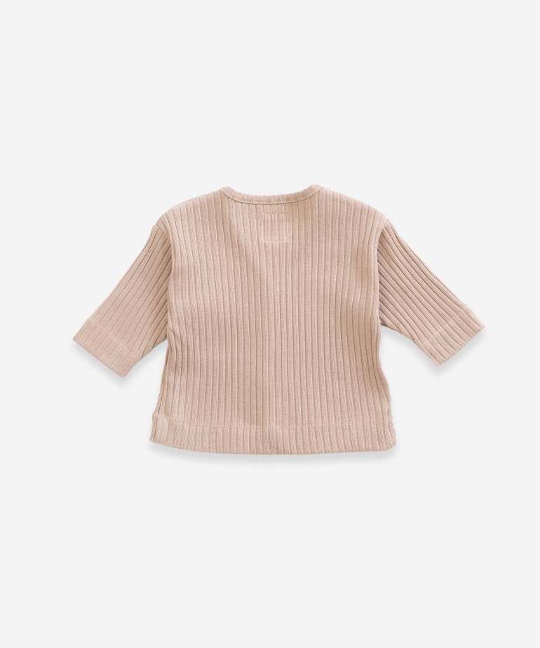 Cardigan in organic cotton