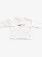 T-shirt de manga comprida com estampado