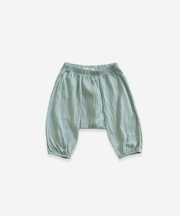 Pantal�n de punto de algod�n org�nico