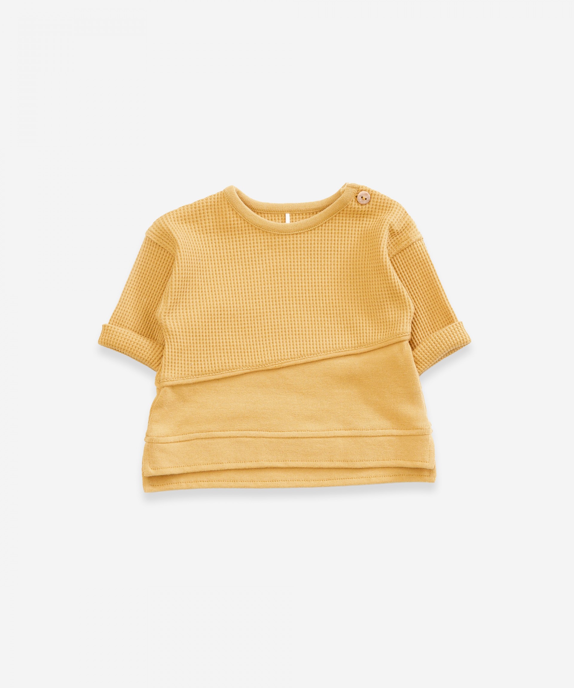 Sweater in organic cotton | Weaving