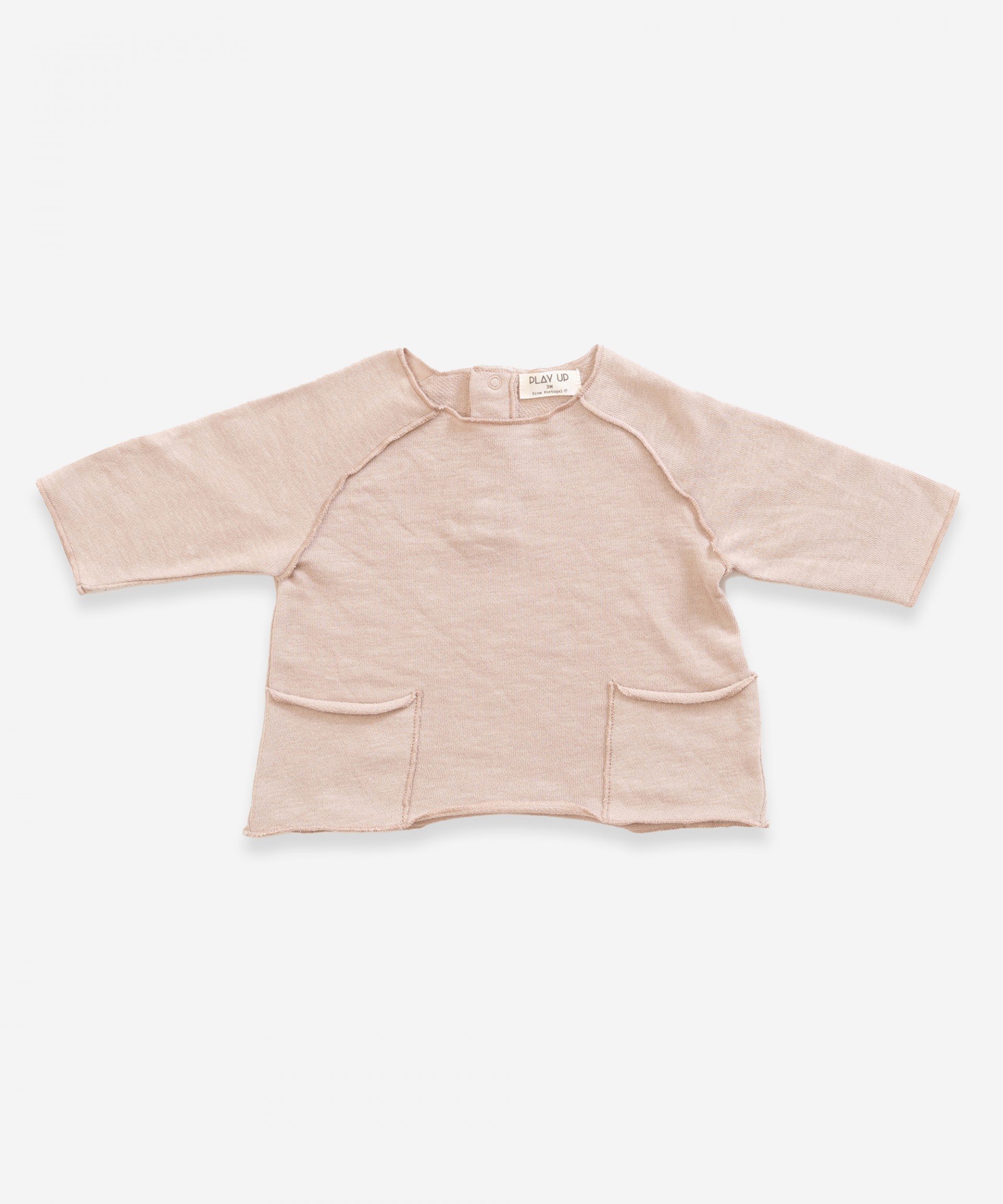 Jersey con bolsillos de algod�n org�nico | Weaving