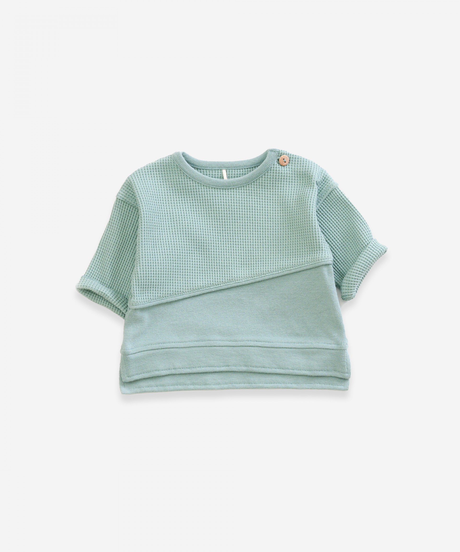 Sweater in organic cotton | Weaving