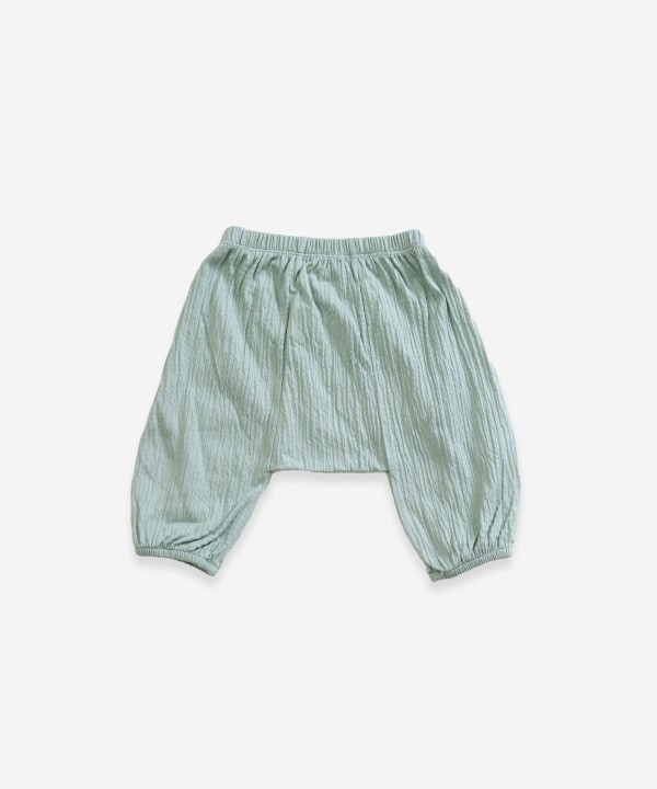 Pantal�n de punto de algod�n org�nico