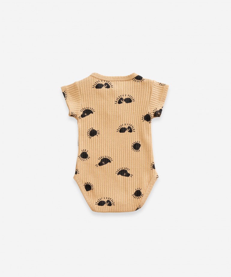 Body con estampado de sol