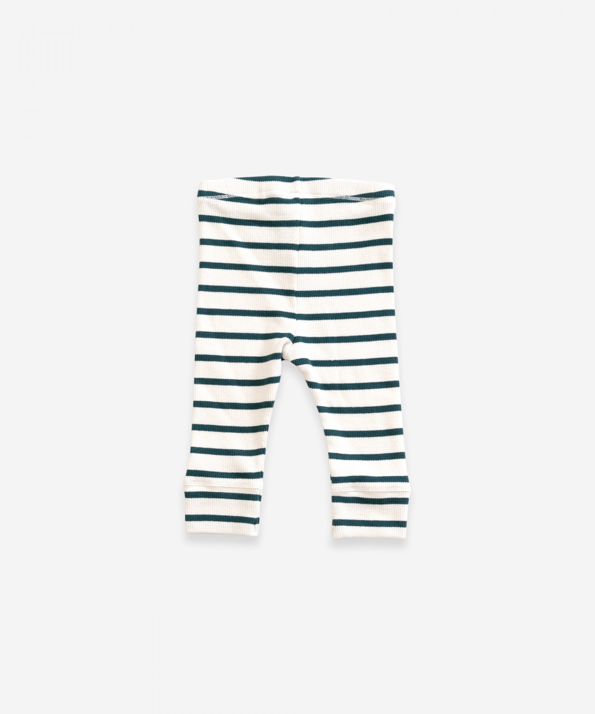 Leggings de algod�n org�nico a rayas | Weaving