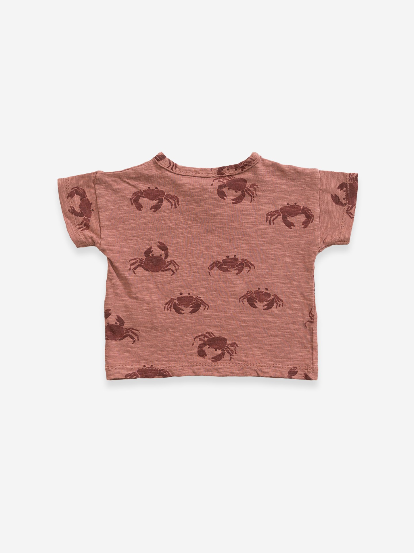 Camiseta con estampado de cangrejo