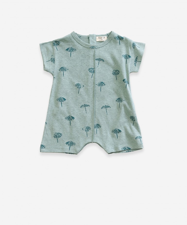 Mono con estampado de sombrilla