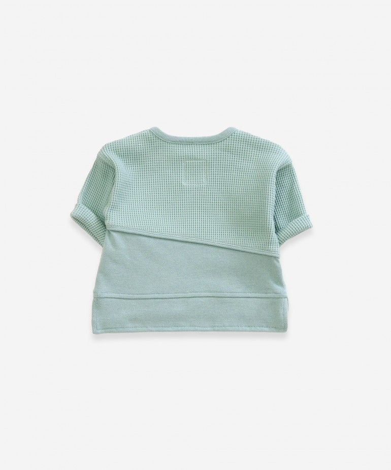 Jersey con detalle de encaje