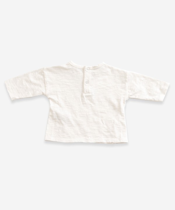 T-shirt de manga comprida com estampado