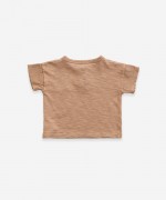 Camiseta de algod�n org�nico con dos botones  | Weaving