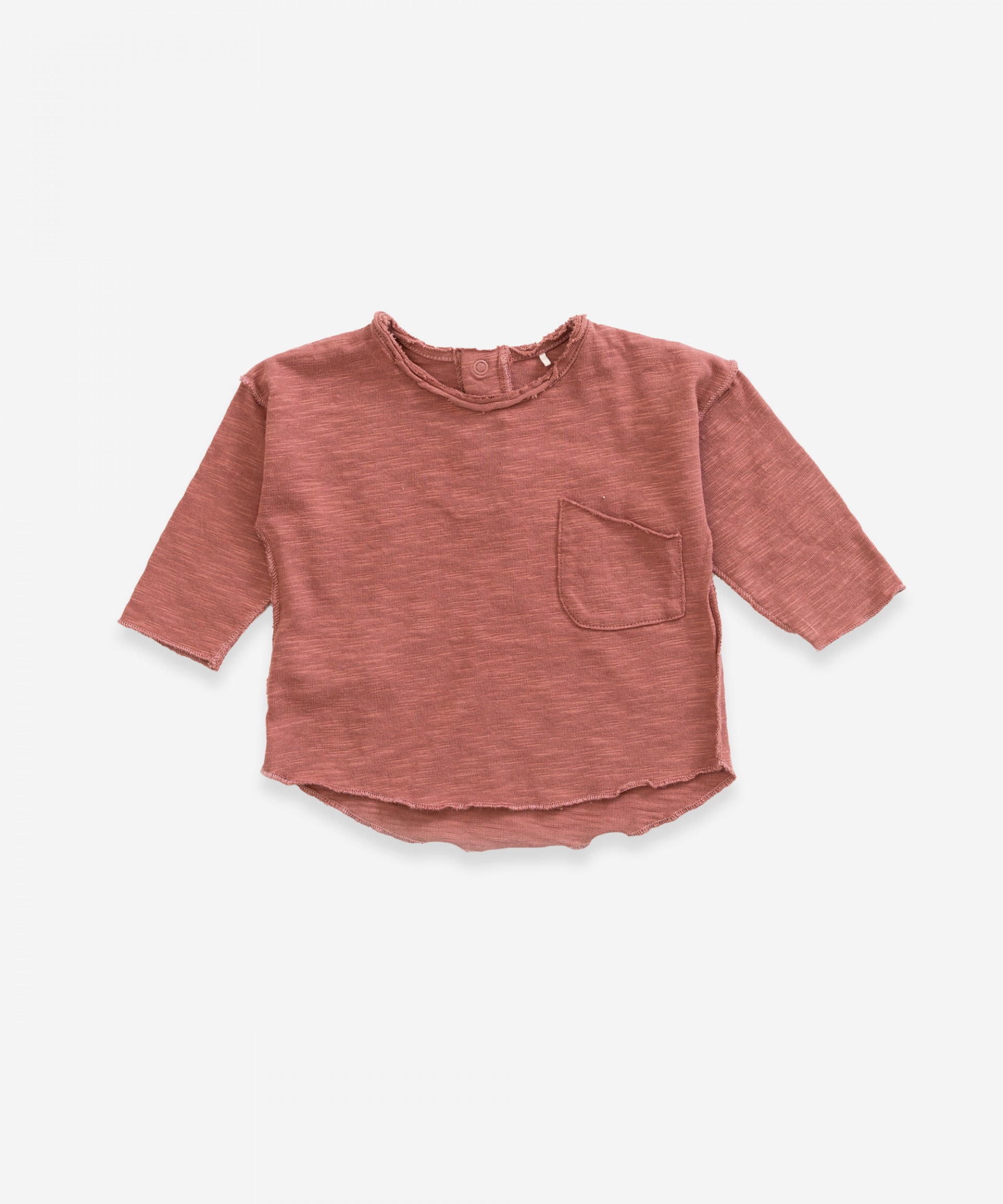 Camiseta de manga larga de algod�n org�nico| Weaving