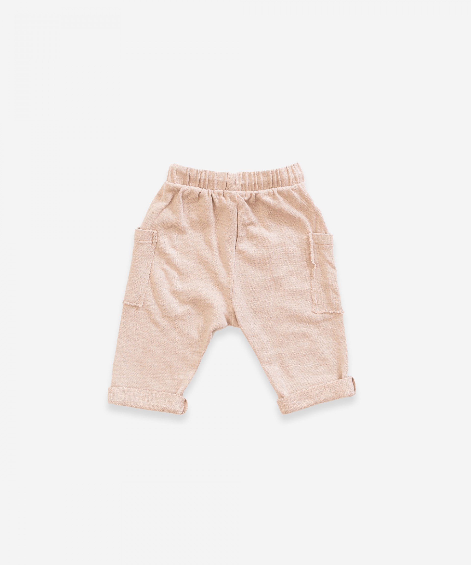 Pantal�n de algod�n org�nico con bolsillos laterales| Weaving