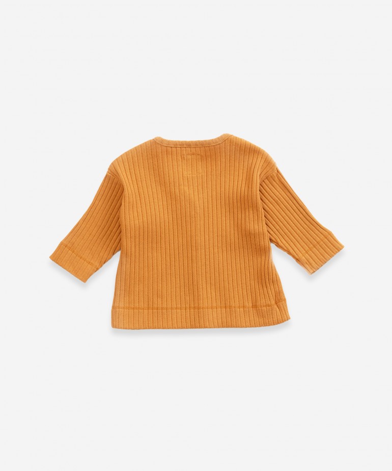 Cardigan in organic cotton