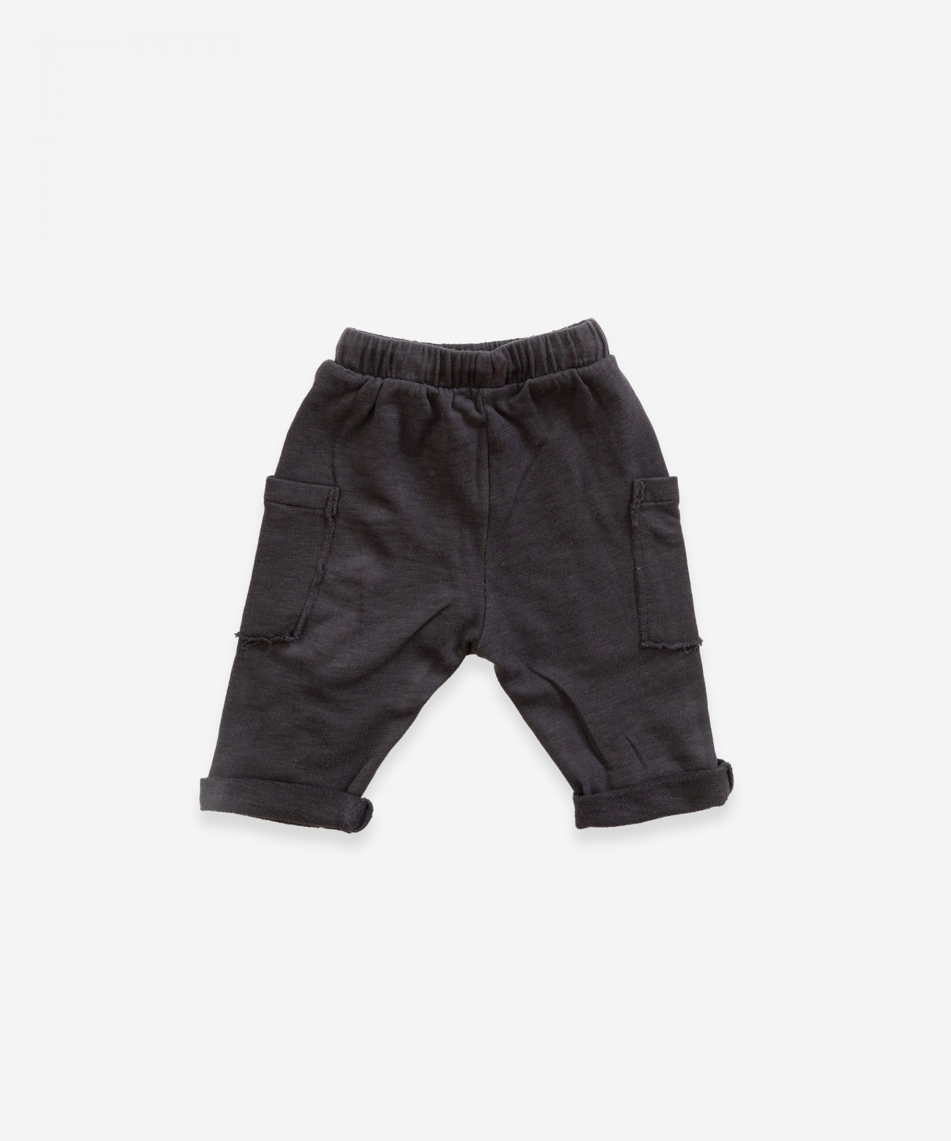 Pantal�n de algod�n org�nico con bolsillos laterales| Weaving