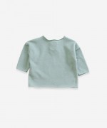 Sweater in organic cotton | Weaving