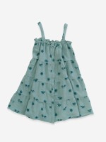 Vestido com estampado de sol