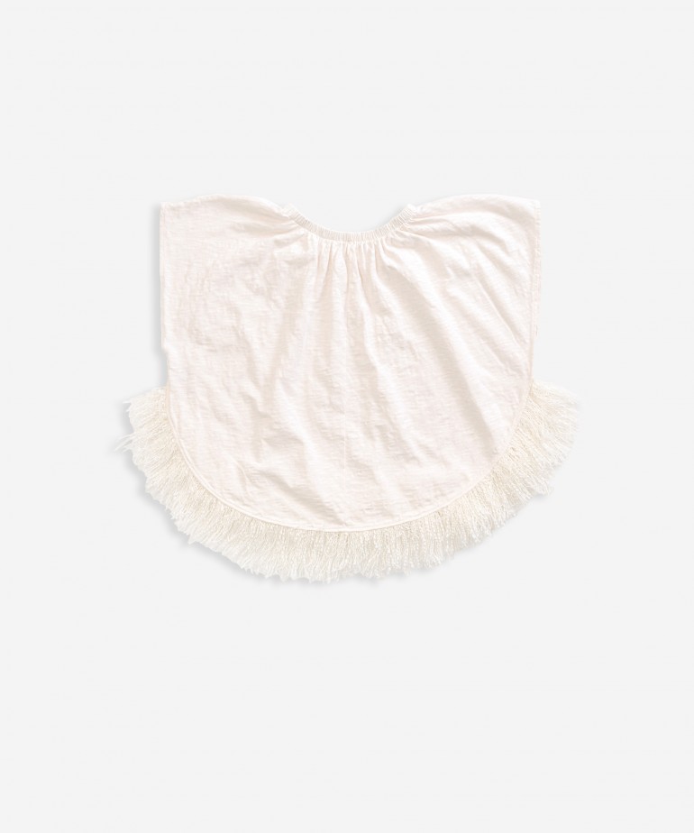 T-shirt anti-UV com franjas