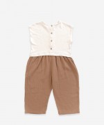 Macac�o em malha e tecido | Weaving