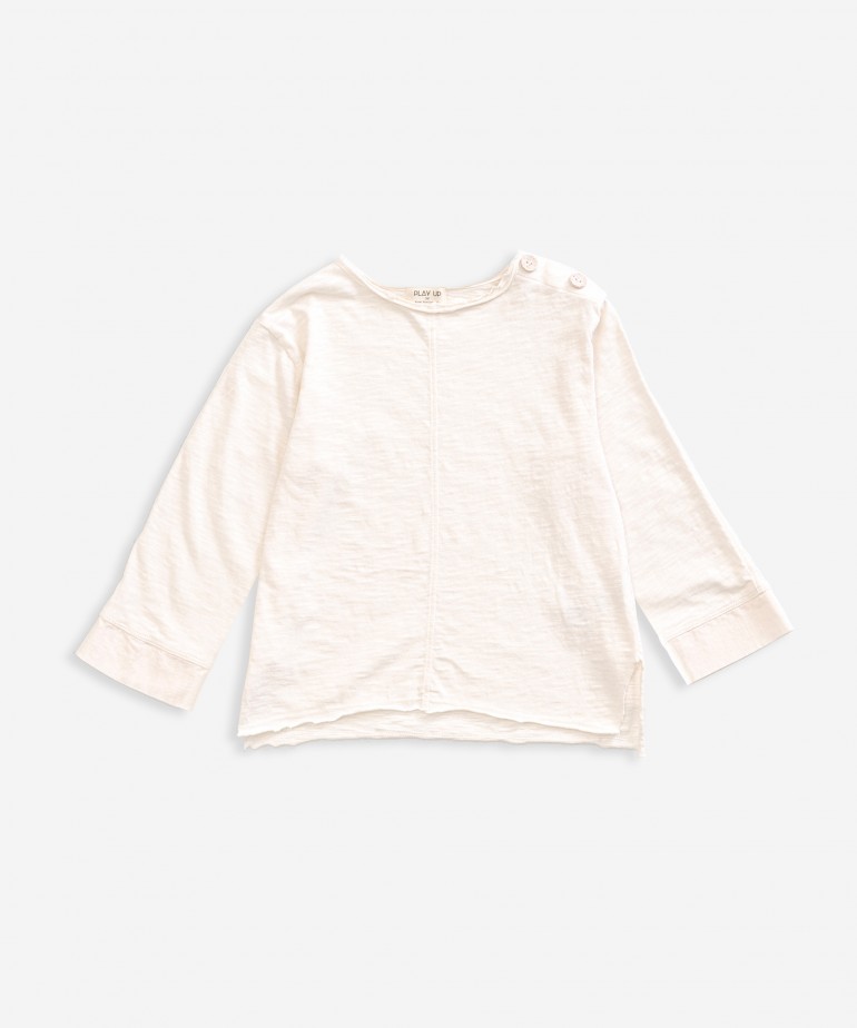 T-shirt de manga a abrir