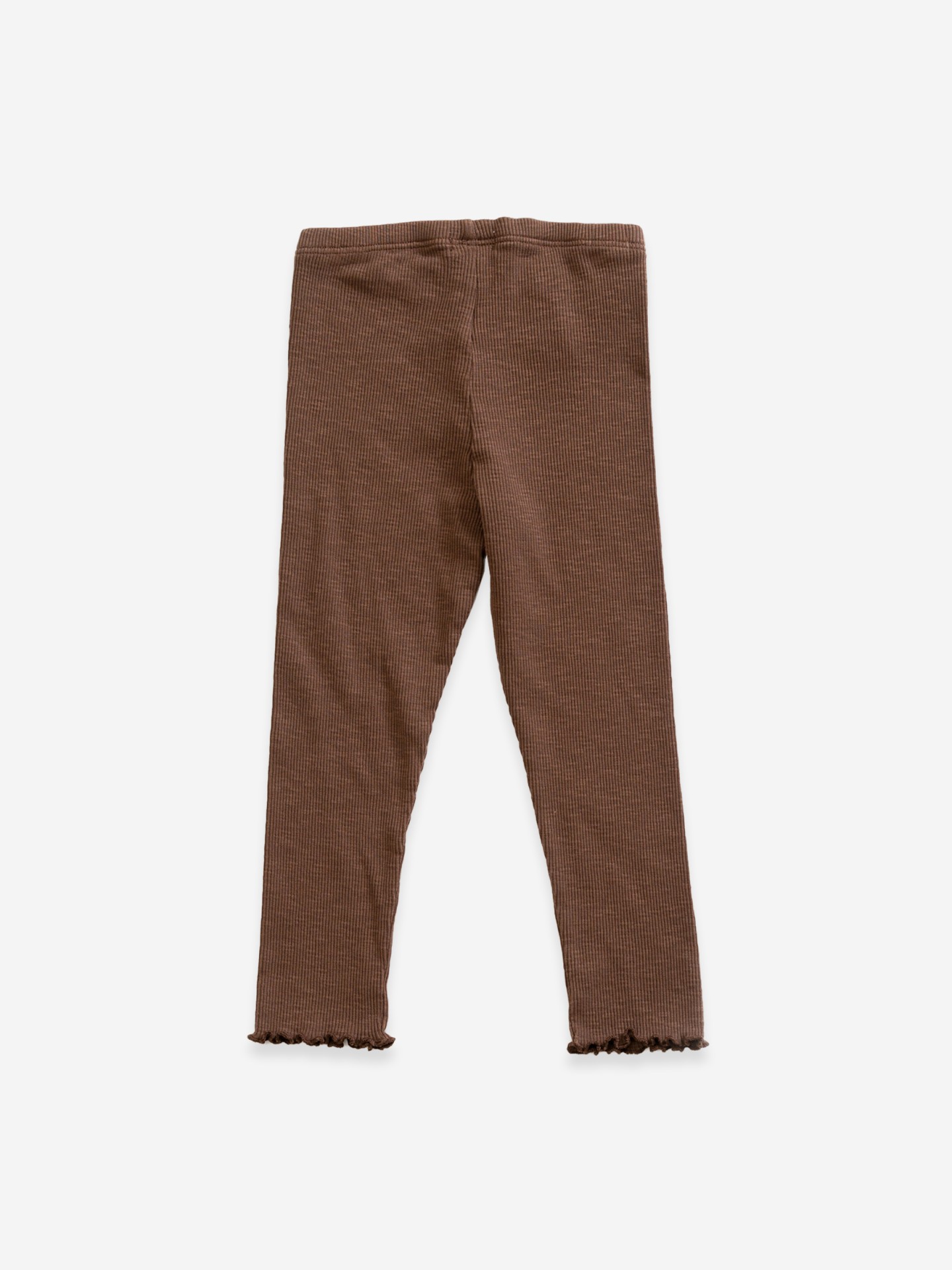 Leggings de punto de algodón orgánico